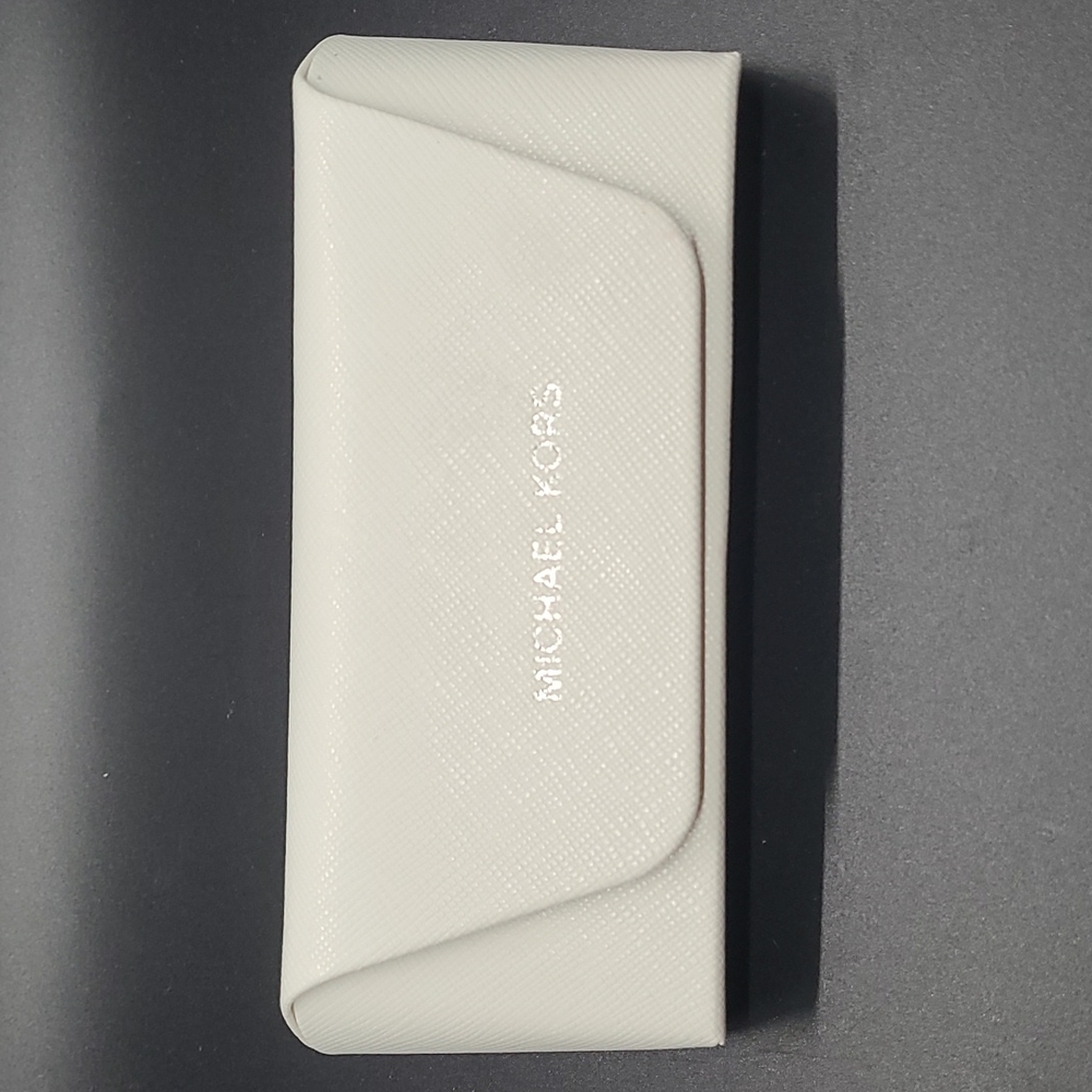 NWOT Michael Kors Eyeglasses Sunglasses White Case